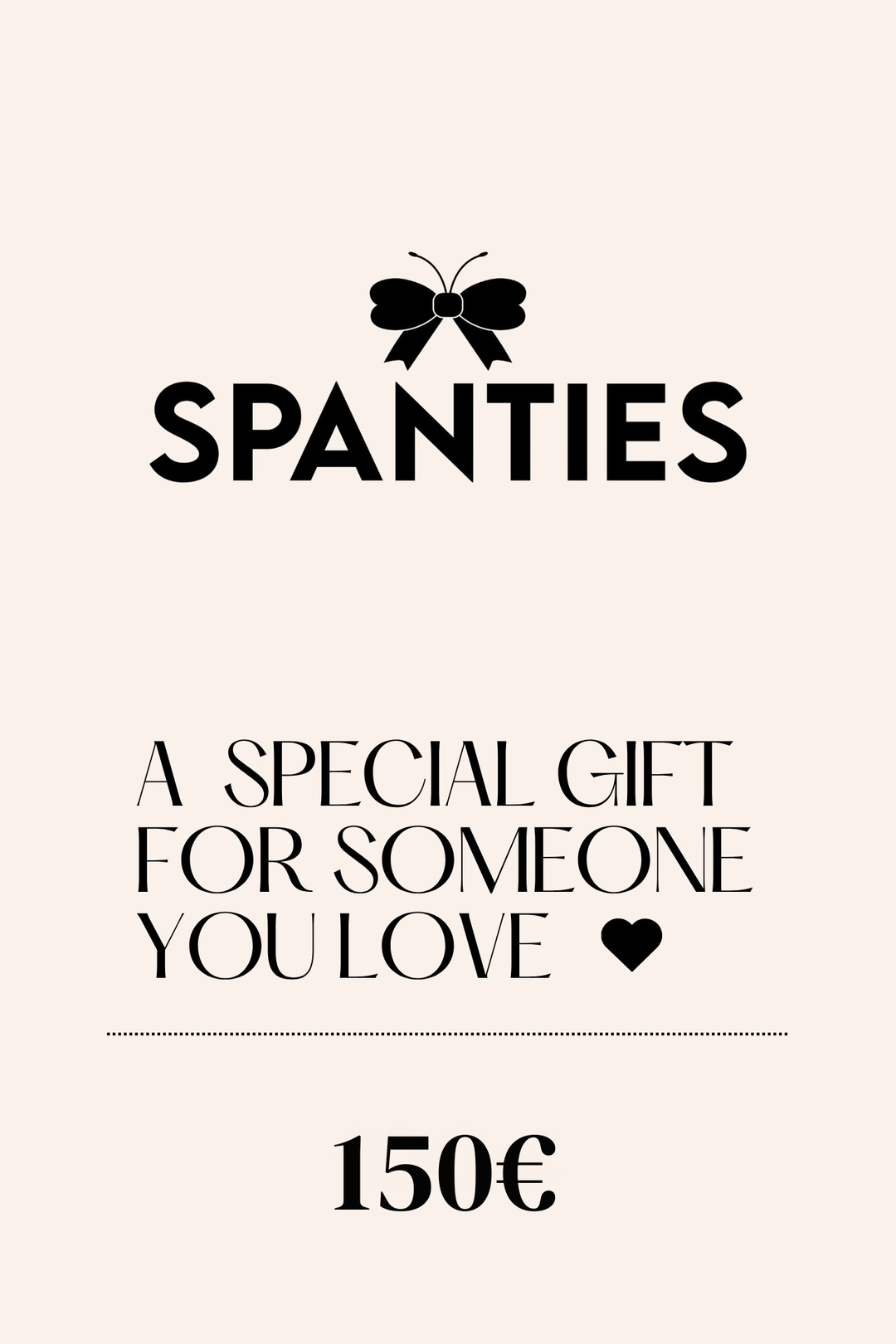 SPANTIES GIFT CARD