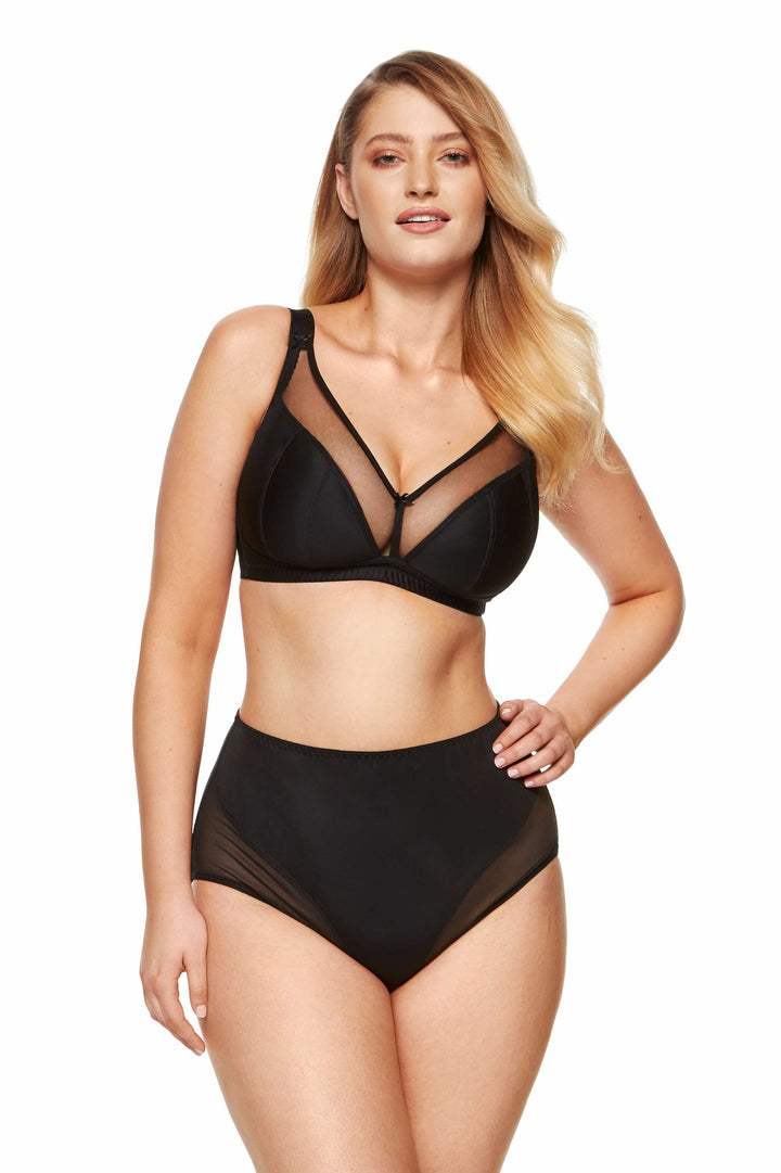 ZARA HIGH WAIST SLIMMING PANTY BLACK
