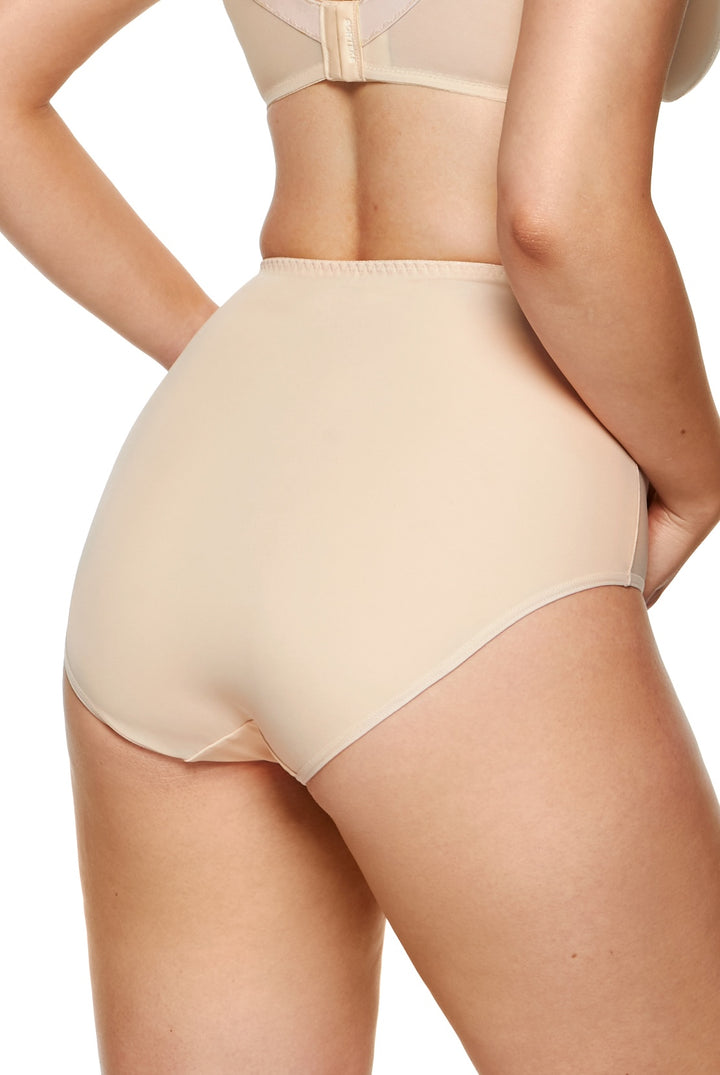 ZARA HIGH WAIST SLIMMING PANTY BEIGE