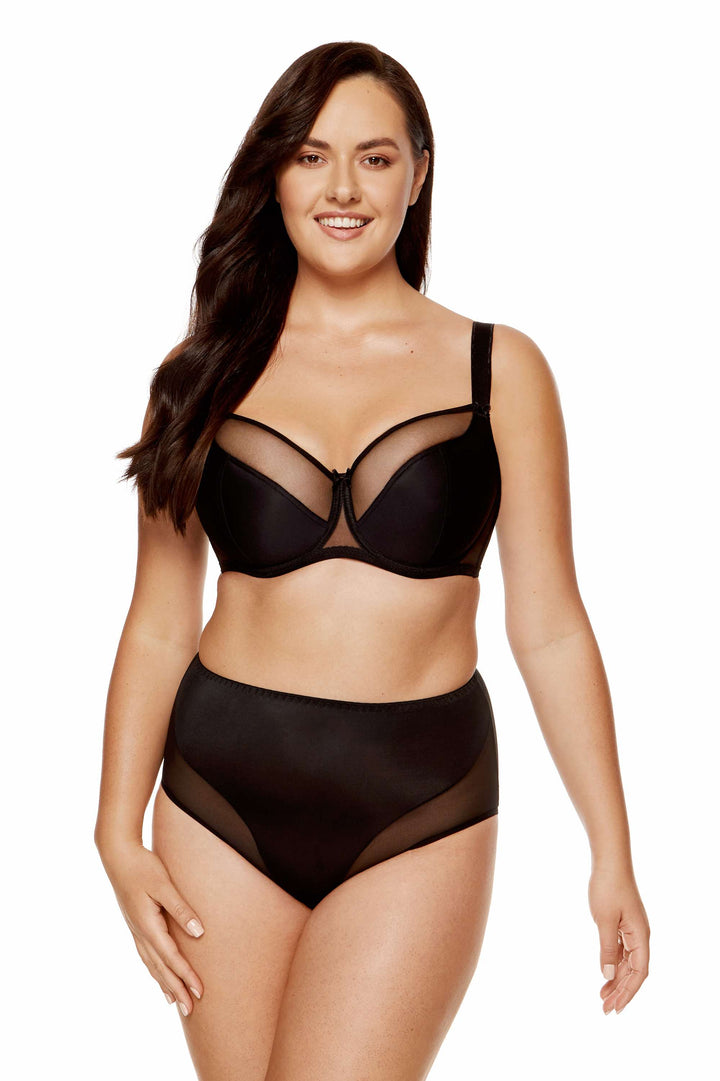 ZARA SMOOTH SOFT BRA BLACK