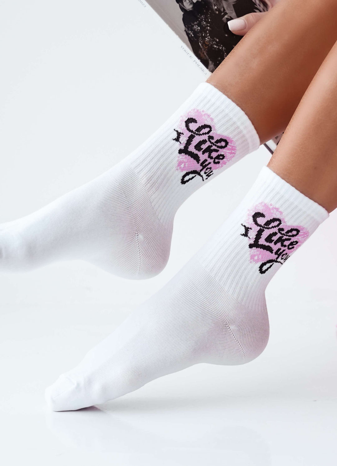 WOMEN'S I LIKE YOU PATTERN SOCKS