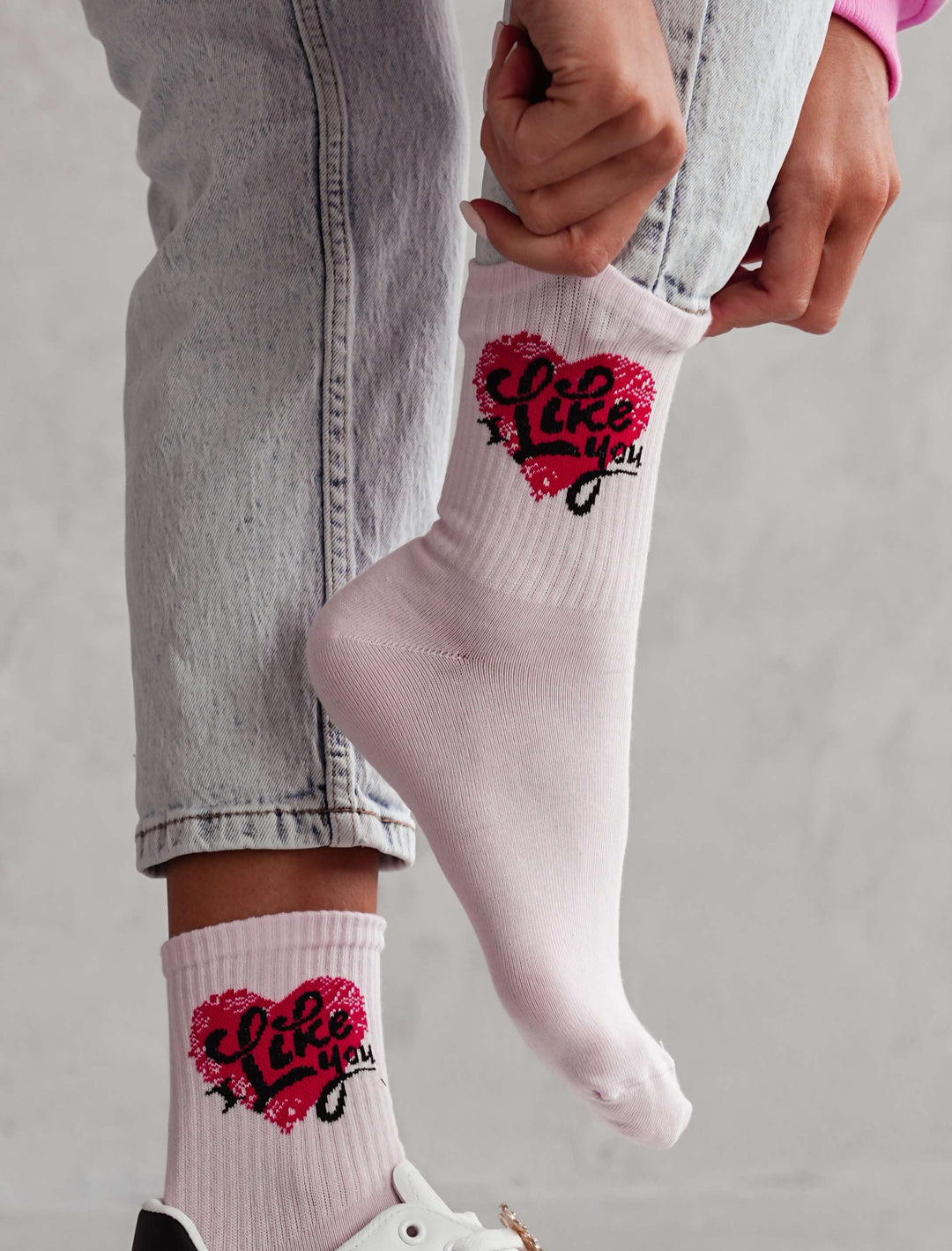WOMEN'S I LIKE YOU PATTERN SOCKS