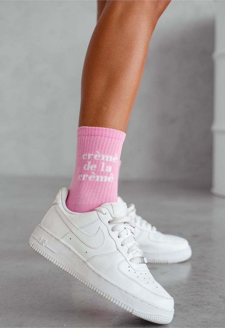 WOMEN'S CREME DE LA CREME PATTERN SOCKS