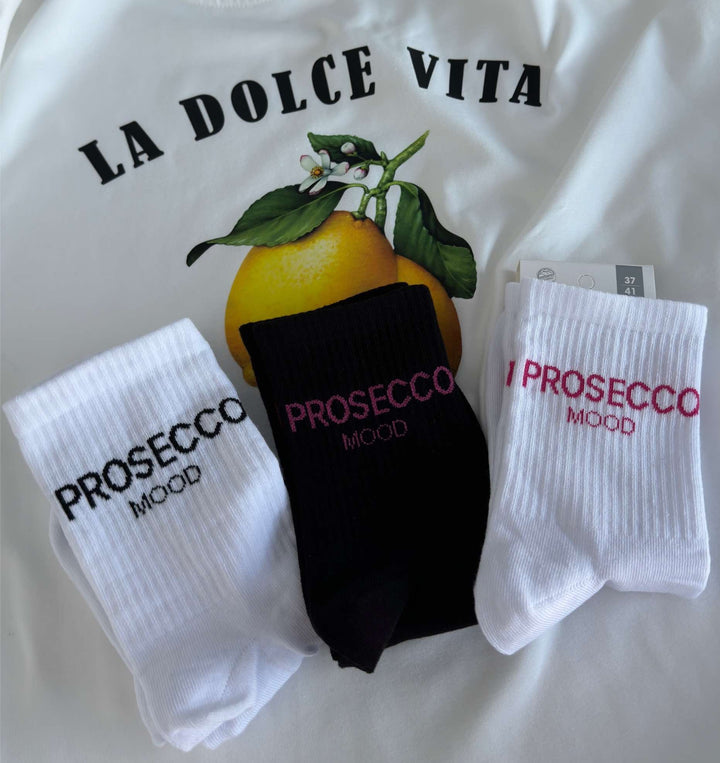 WOMEN'S PROSECCO MOOD PATTERN SOCKS