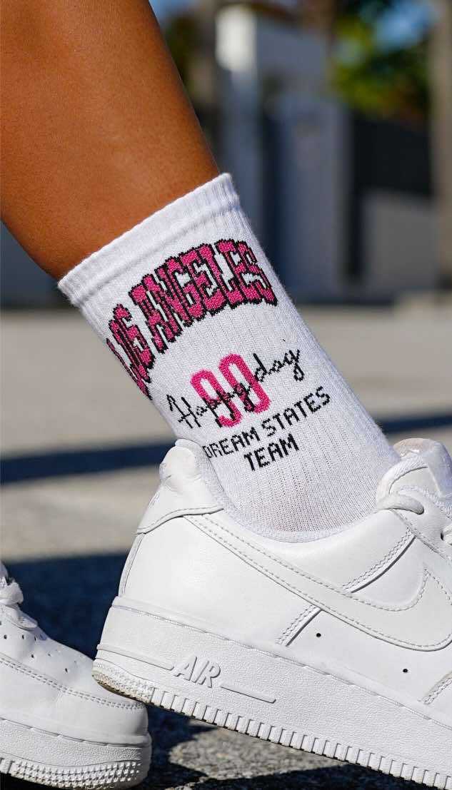 WOMEN'S LOS ANGELES PATTERN SOCKS