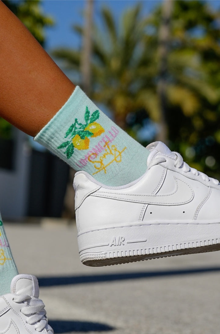 WOMEN'S LIMONCELLO PATTERN SOCKS