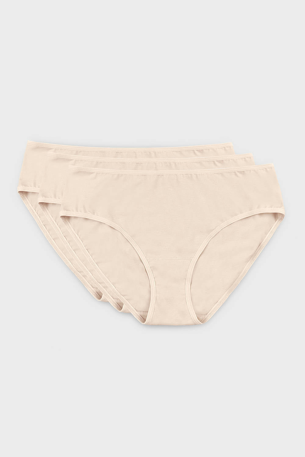 DIANA COTTON PANTY TRIPLE PACK NUDE