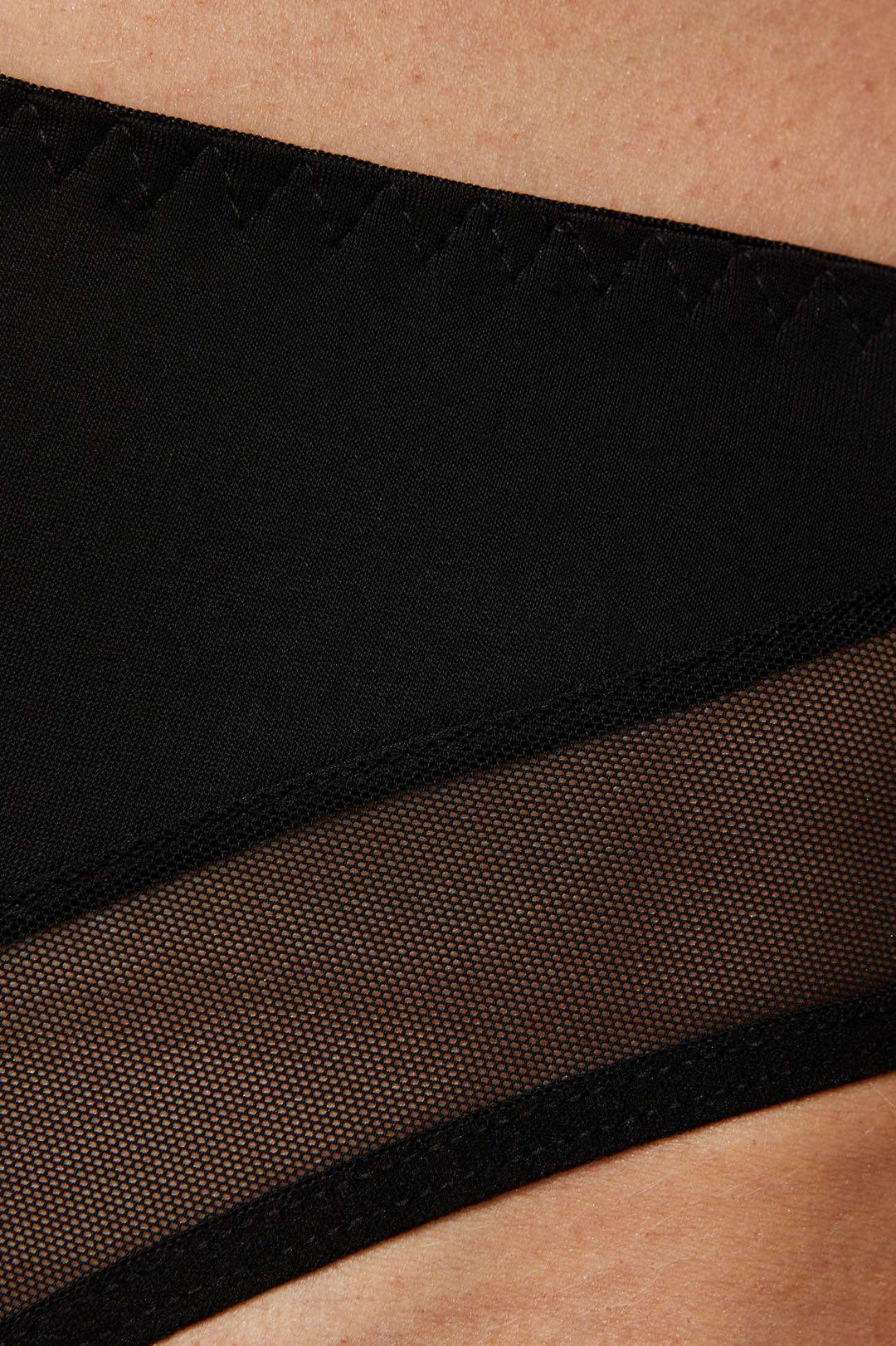 ZARA BRAZILIAN THONG BLACK