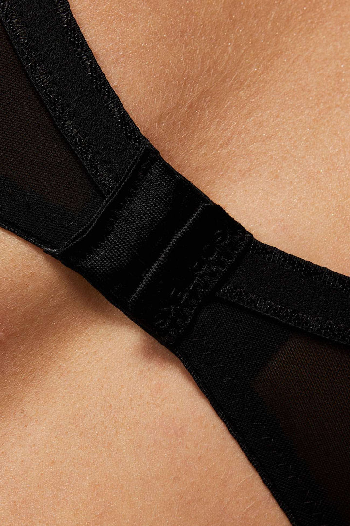 ZARA SMOOTH SOFT BRA BLACK