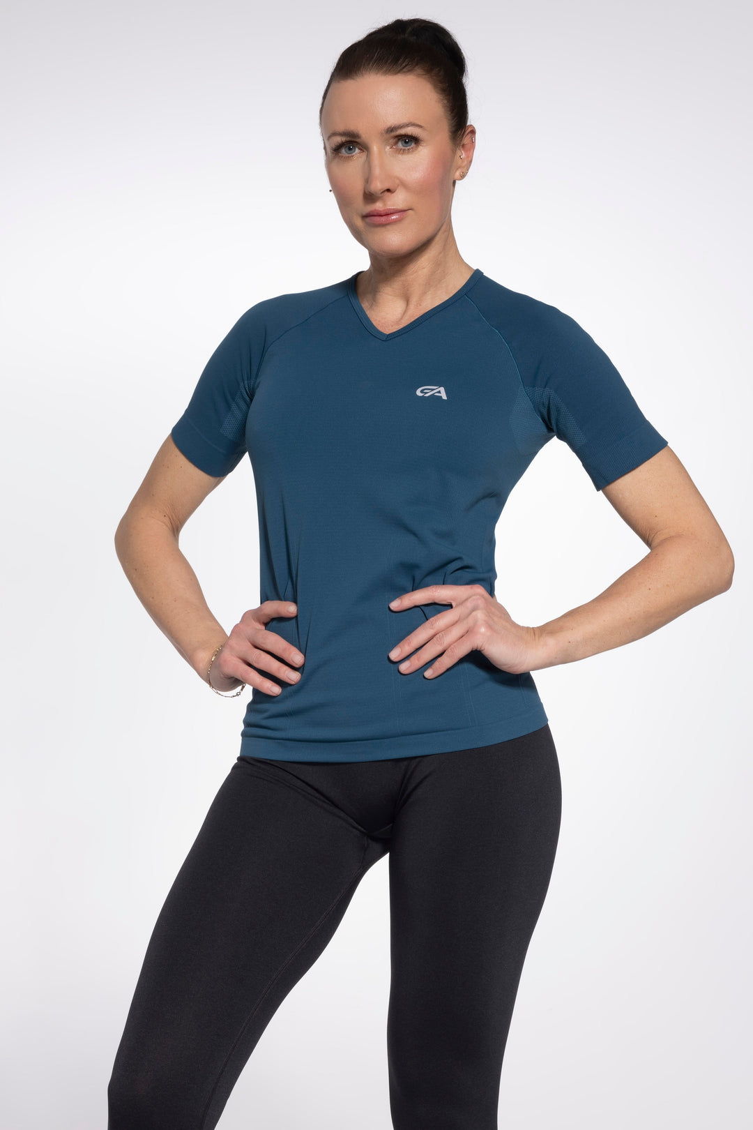 Smeraldo Breeze women’s active T-shirt featuring quick-dry, breathable fabric and reflective elements for visibility