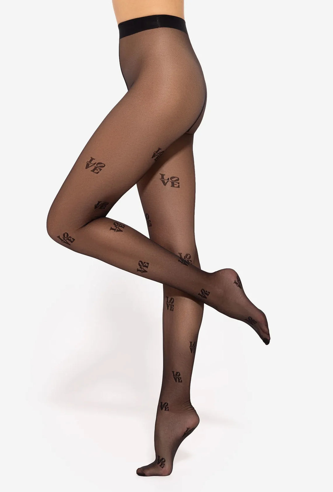 GATTA LOVELY PATTERNED AND TRANSPARENT TIGHTS 20 DEN