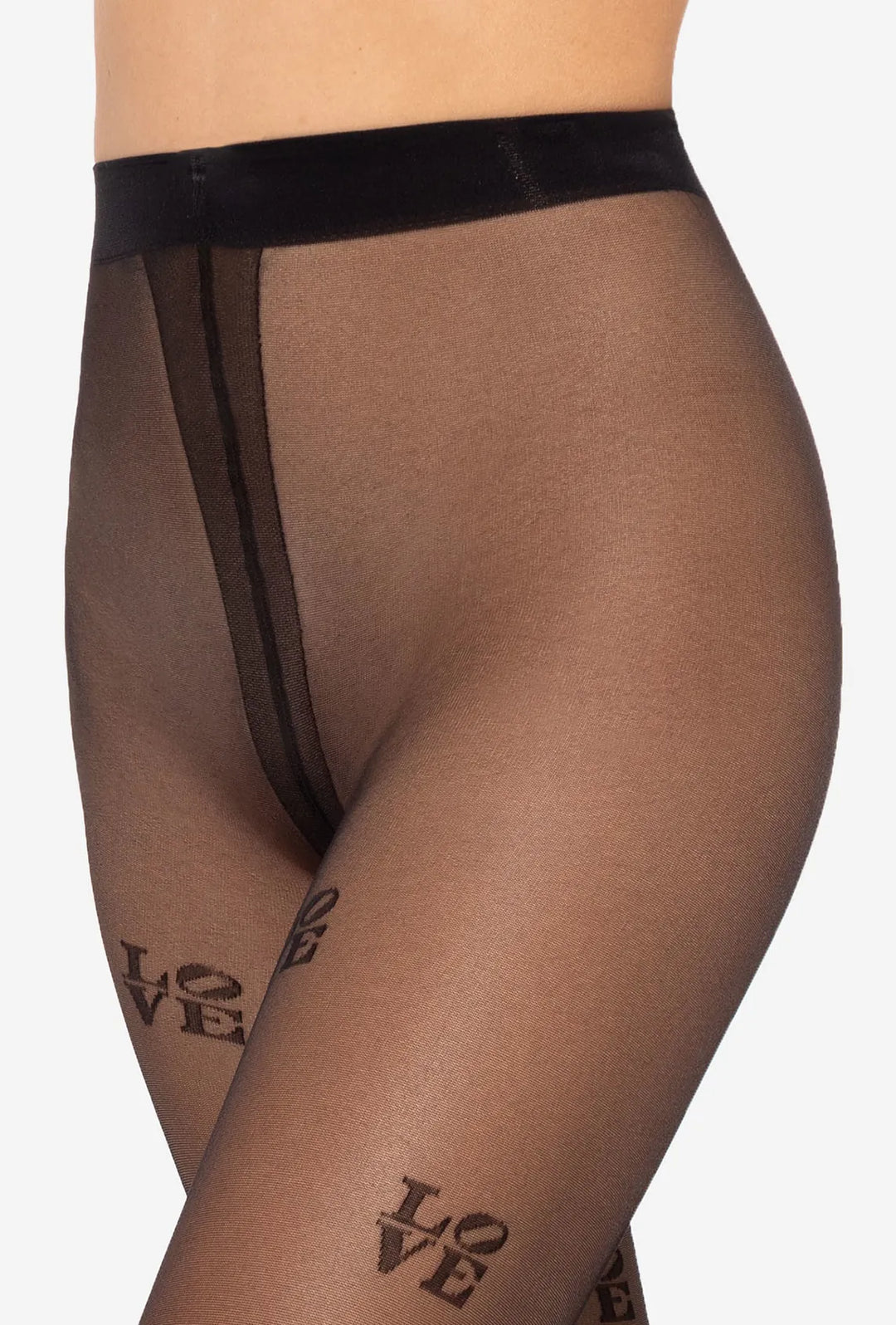 GATTA LOVELY PATTERNED AND TRANSPARENT TIGHTS 20 DEN