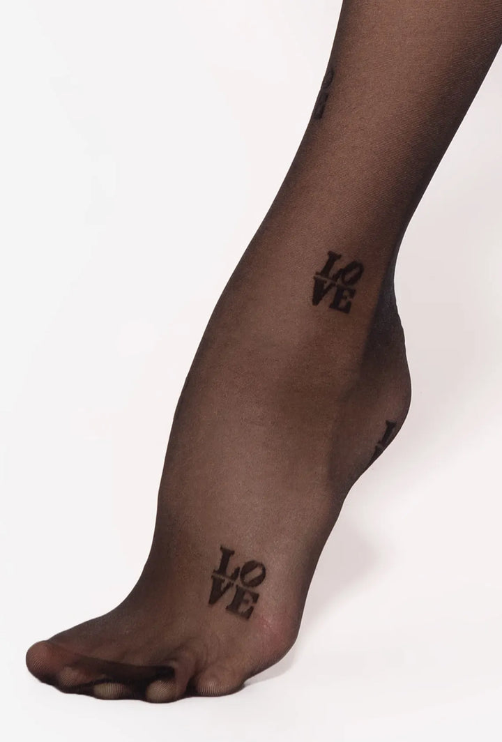 GATTA LOVELY PATTERNED AND TRANSPARENT TIGHTS 20 DEN