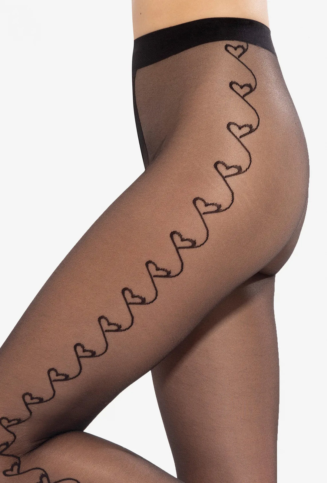 GATTA LOVELY PATTERNED AND TRANSPARENT TIGHTS 20 DEN